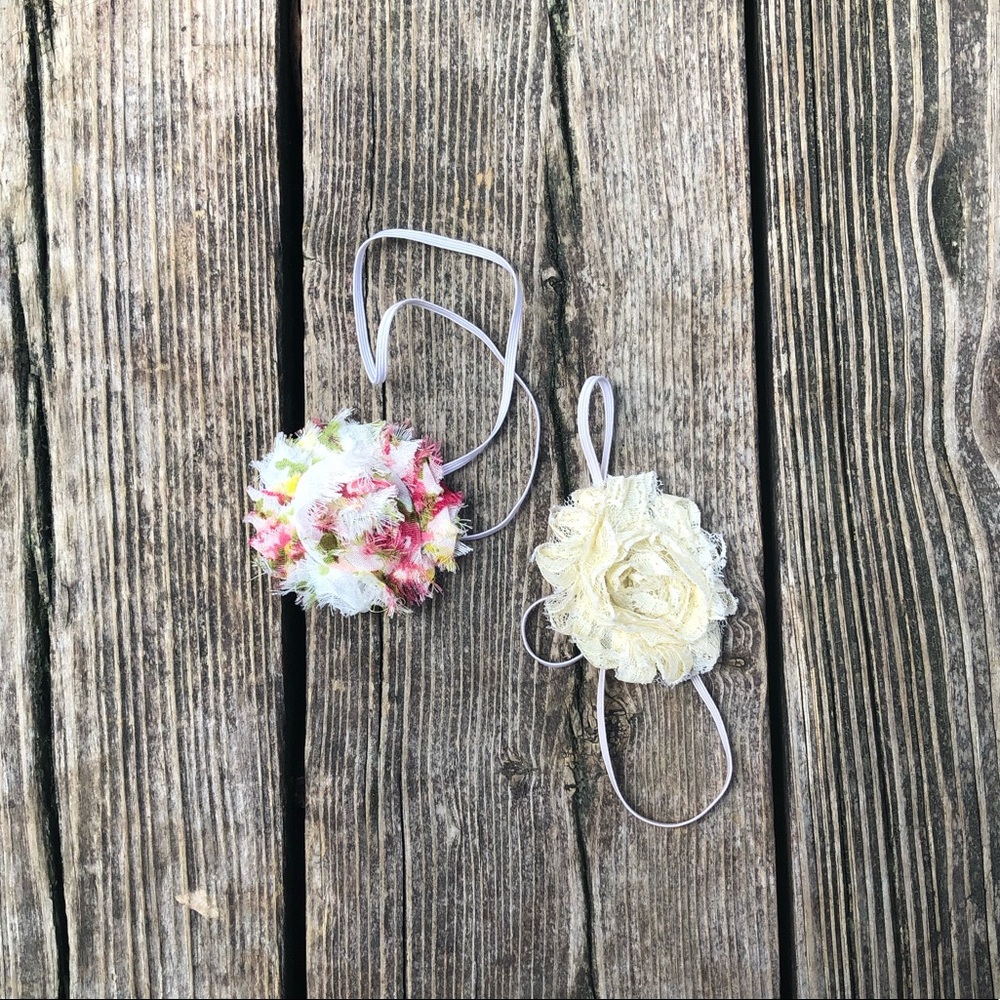 Baby Girl Headband Bundle Newborn Flower
